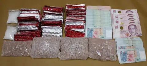 103 nabbed, $235,000 worth of drugs seized in raid