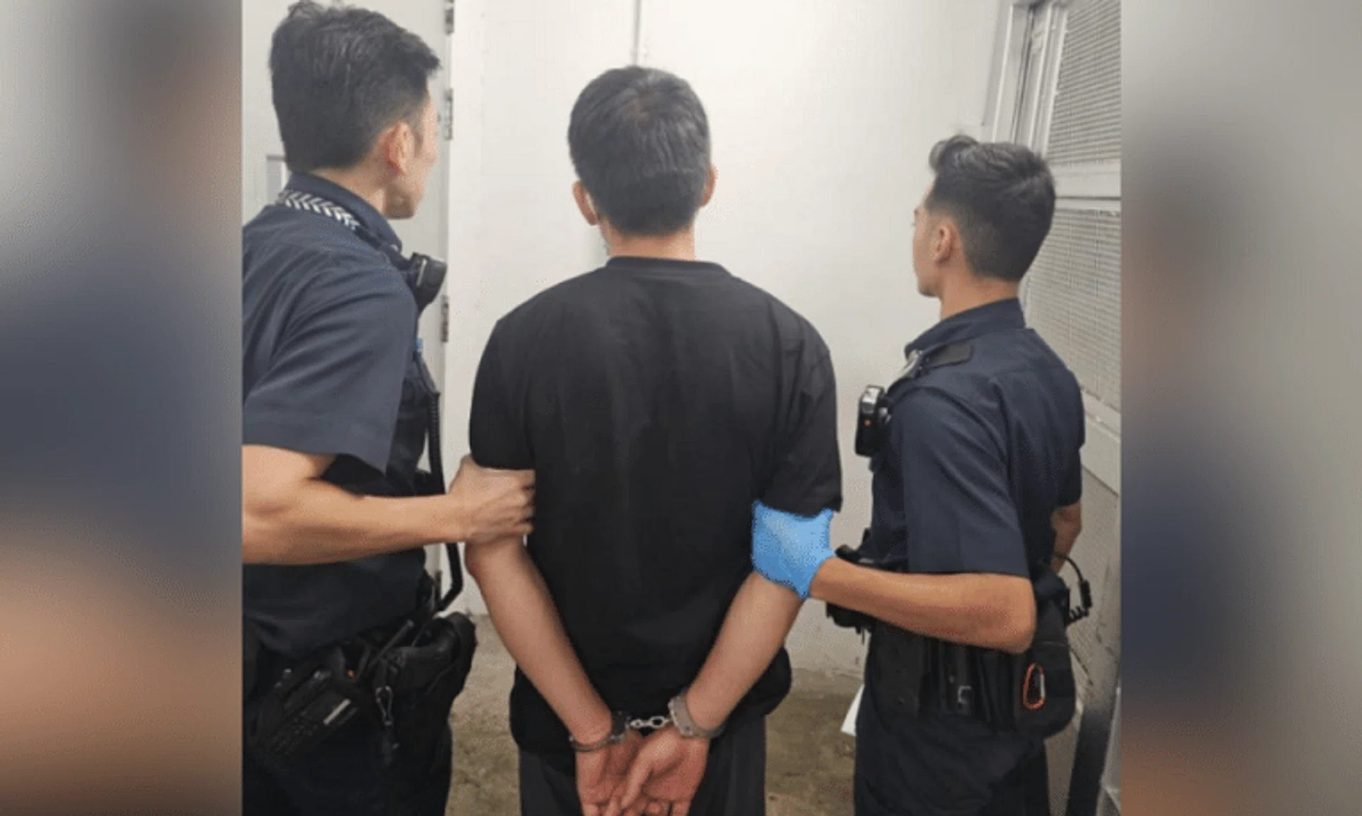 The man is expected to be charged in court on Aug 26 with attempted housebreaking.