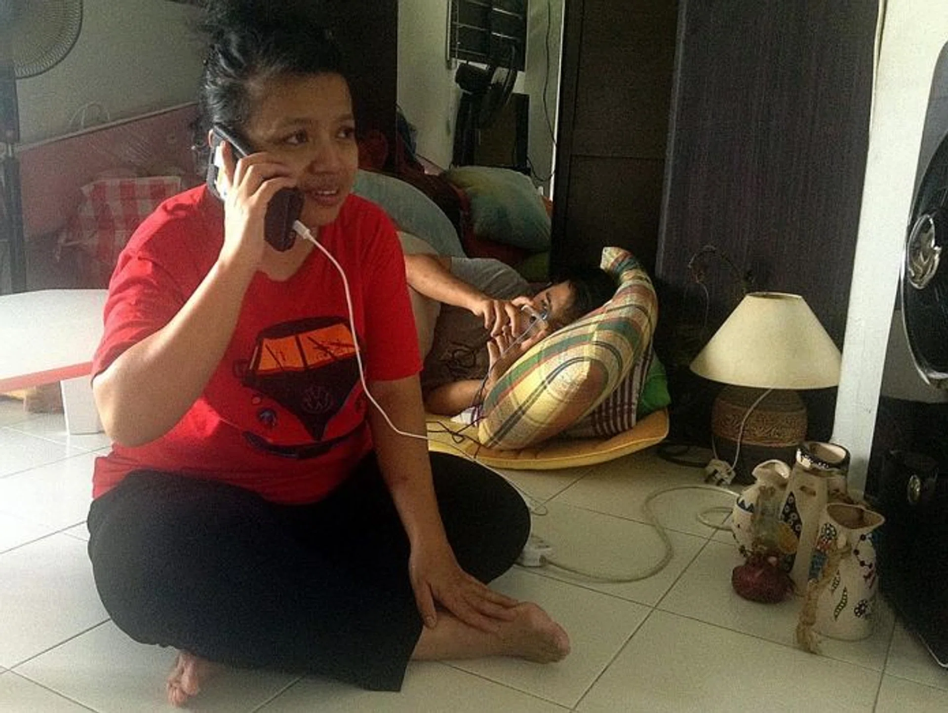 "I can’t wait to cook Hari Raya dishes for my sons and mum. I can finally make my house look grand." - Madam Jurina Johari