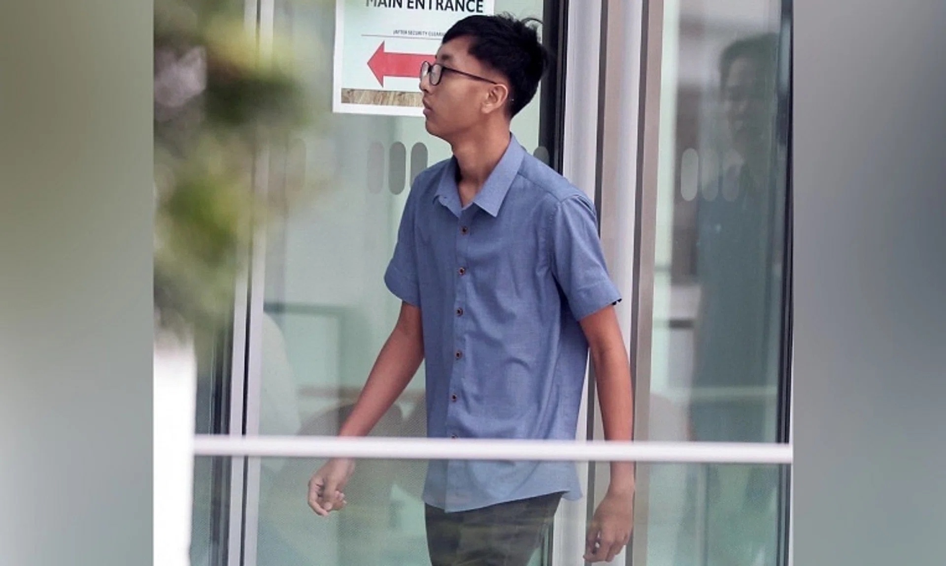 Kieron Ng Kay Lin, 20, pleaded guilty to one charge of outraging the modesty of an 11-year-old girl.