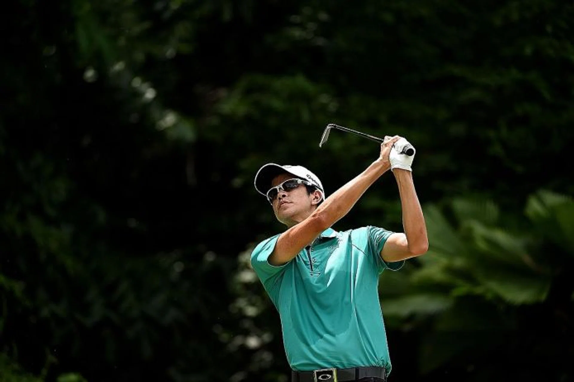 "Any time you step off this golf course without making any bogeys, you got to be really happy 
with yourself." - Singapore’s Quincy Quek (above)