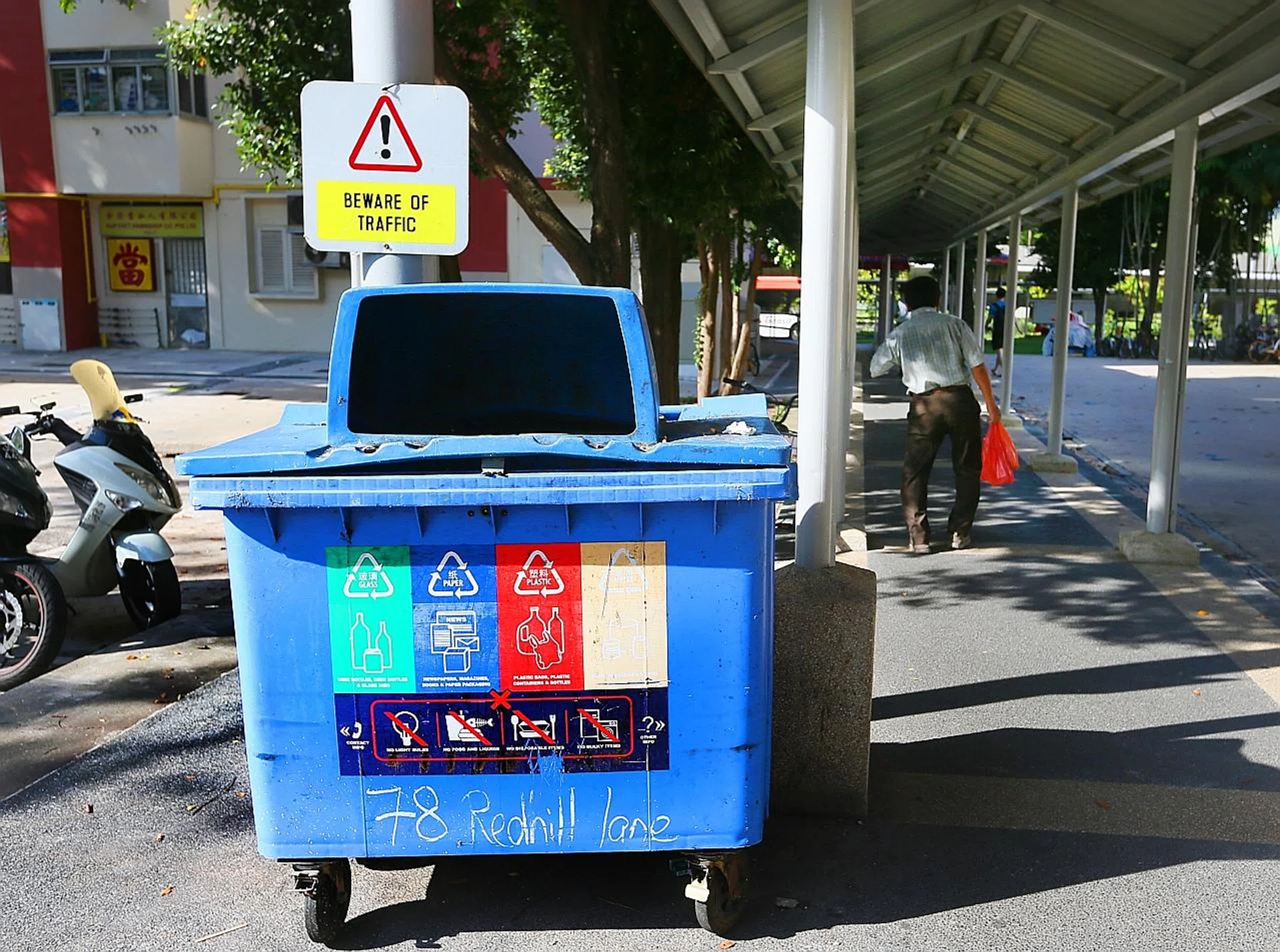 Singapore's plastic recycling rate is only at 6 per cent. 
