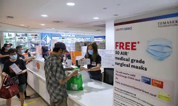 Temasek Foundation starts distribution of surgical masks to lower-income families