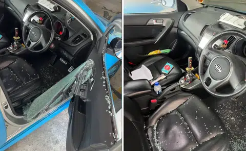 S'pore car broken into at JB condo