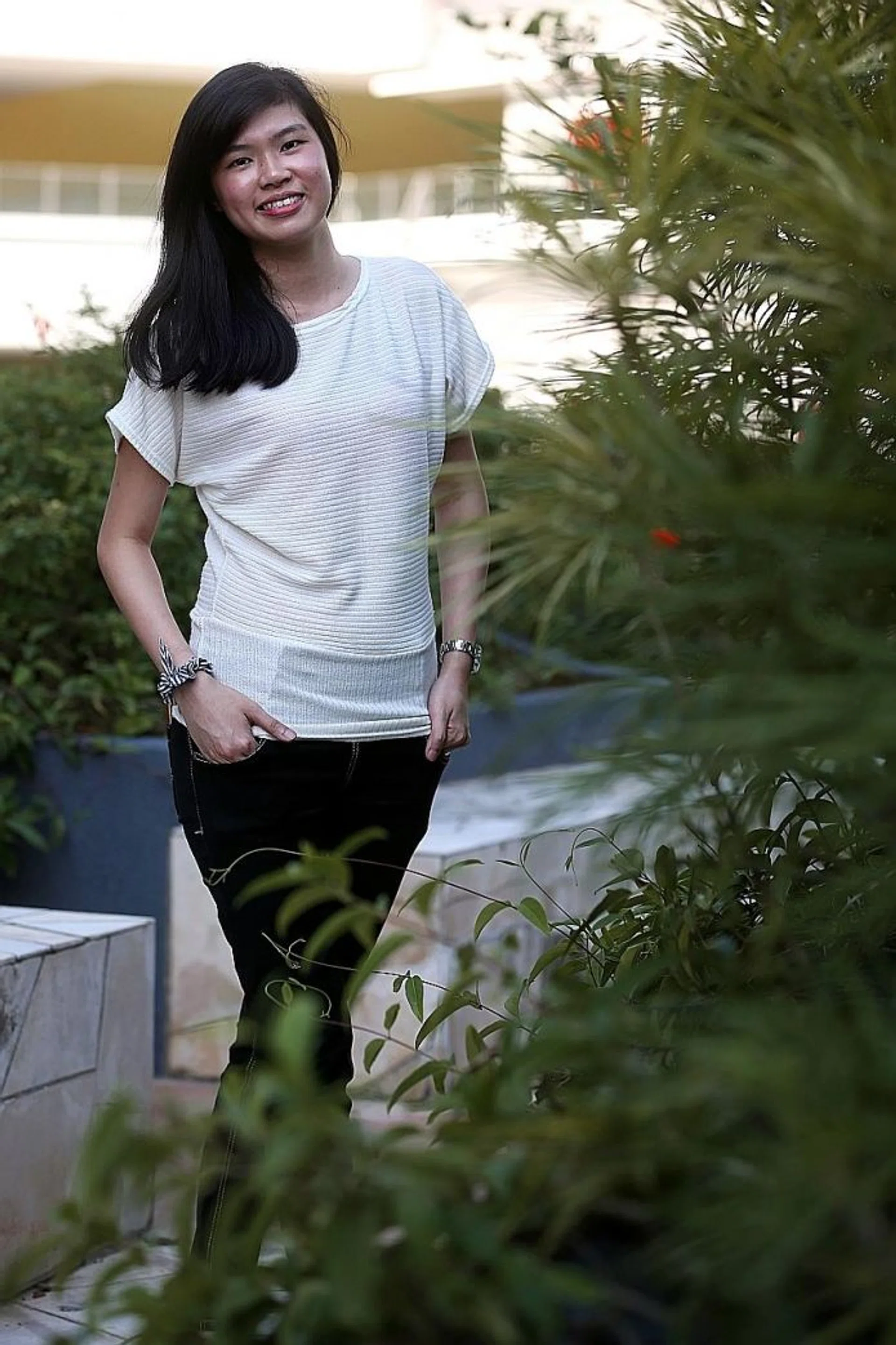 IMPACT: Senior enrolled nurse Angie Guo (above) cared for the late Mr Tham Wai Him during his stay in Changi General Hospital and left a deep impression on his family members.