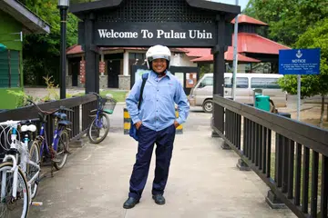 A day in the life: Ubin's postman