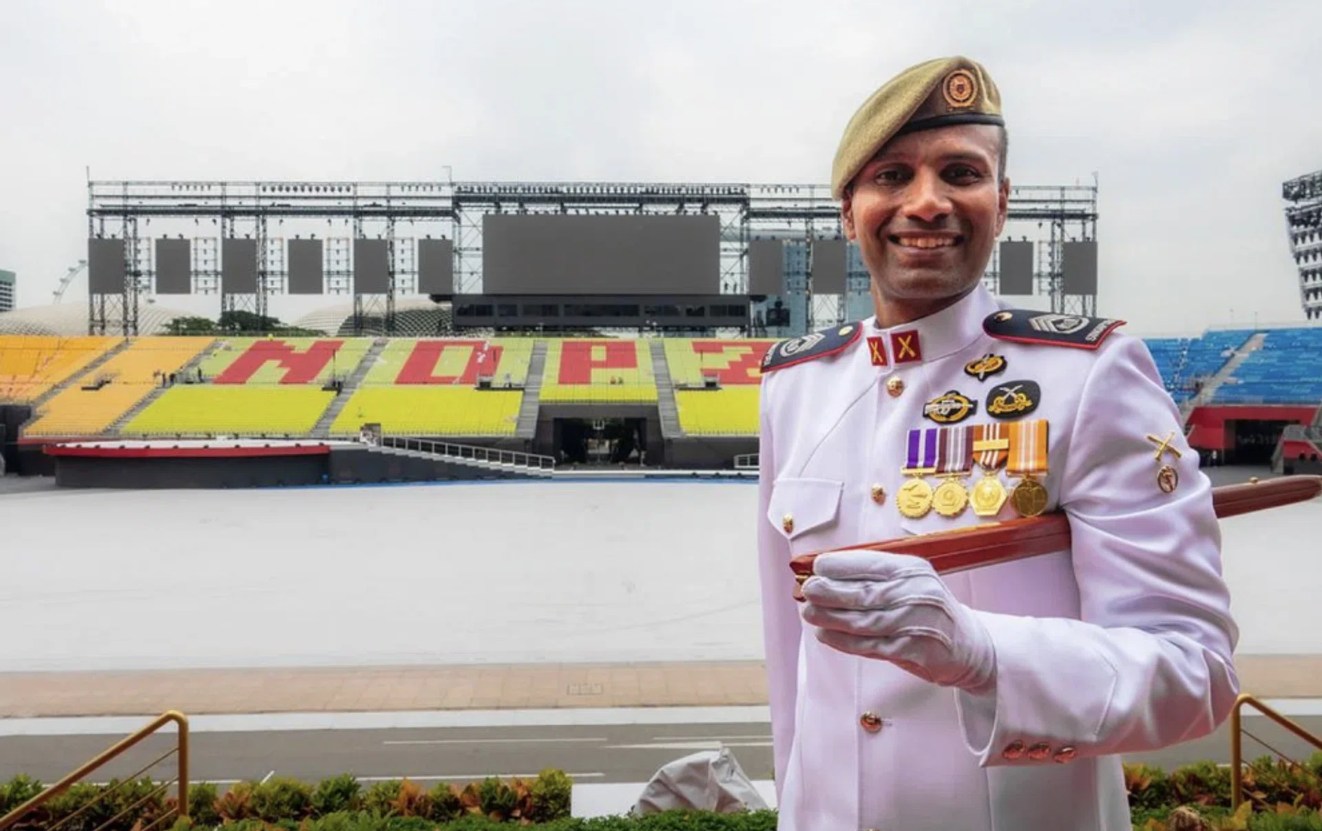 Master Warrant Officer Ayub Said Abdul Kader. 