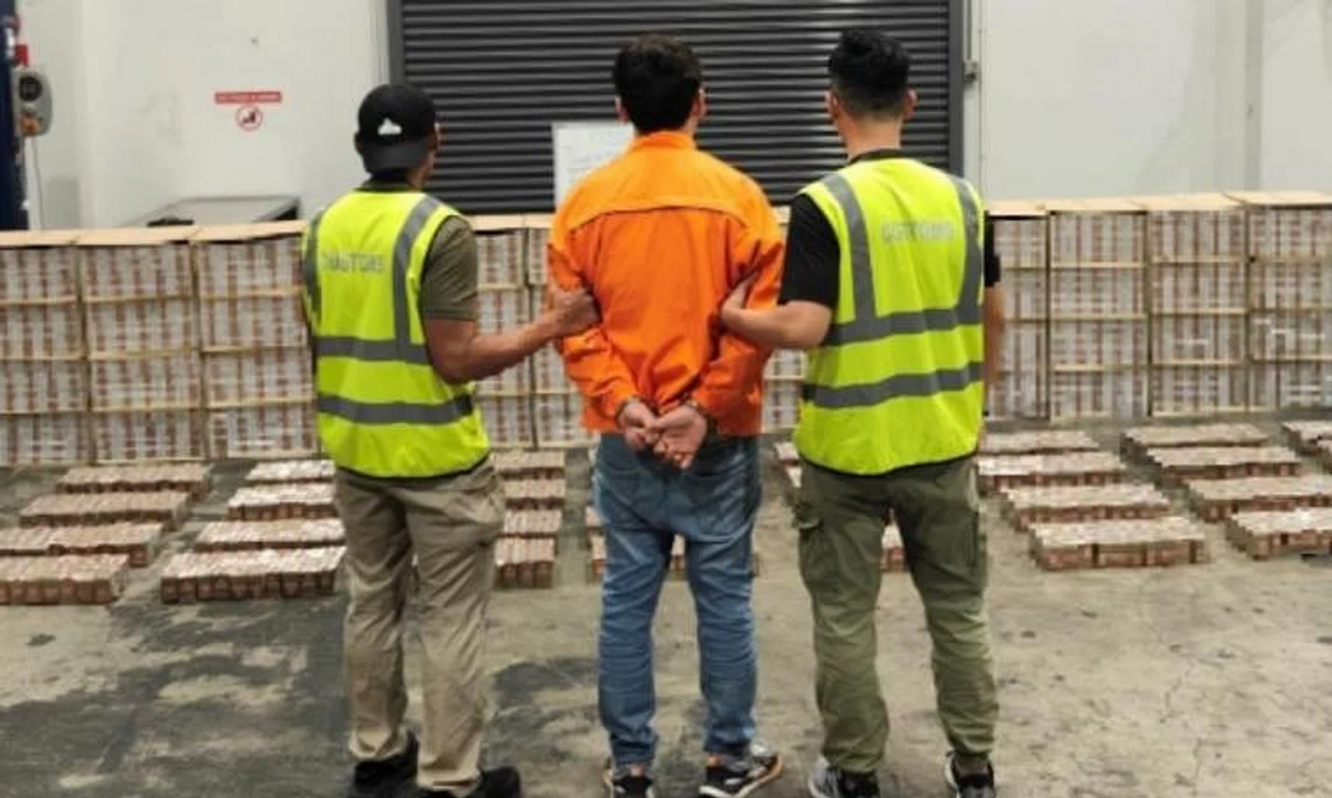 The man was employed as a delivery driver by a food company and had used his company’s truck to deliver the duty-unpaid cigarettes.