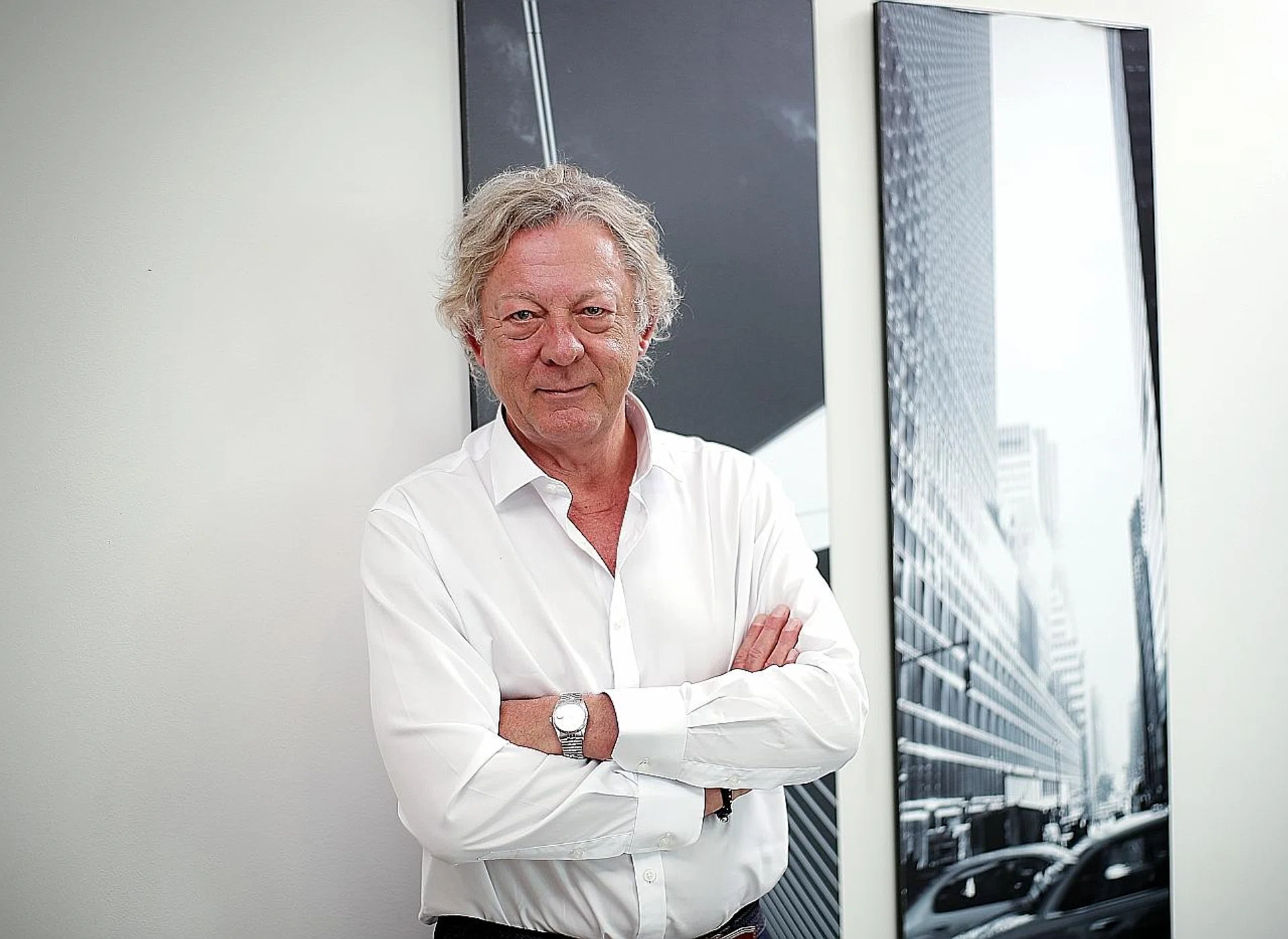 Recruitment firm CEO Robert Walters plans to expand the contract line of business here. 