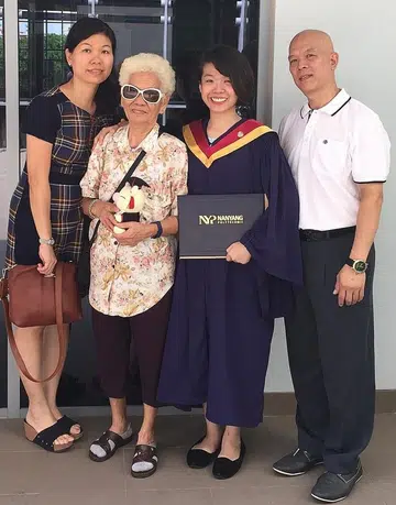 Lupus and blindness can't keep her down