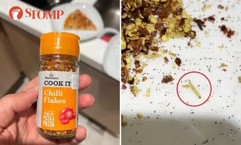 FairPrice removes chilli flakes that has 'worms wriggling' in it