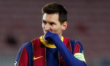 Messi equals Pele's record with his 643rd goal for Barcelona
