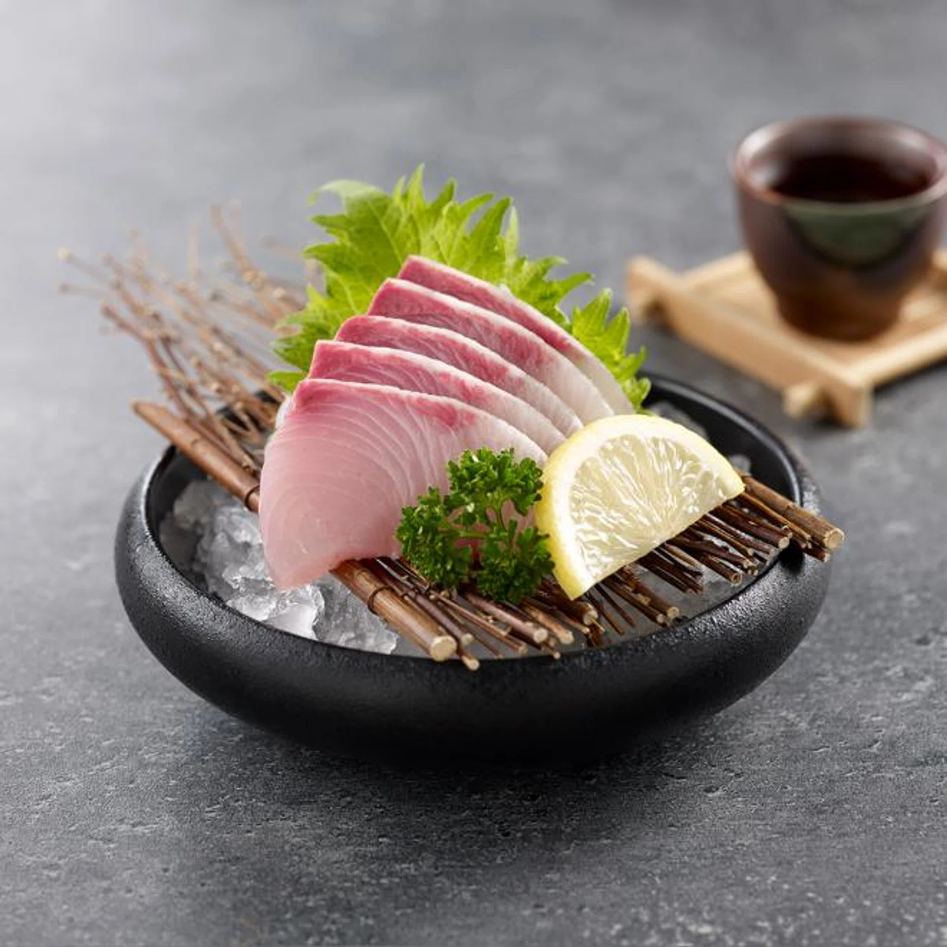 The buttery Kanpachi Sashimi practically melts on your tongue.