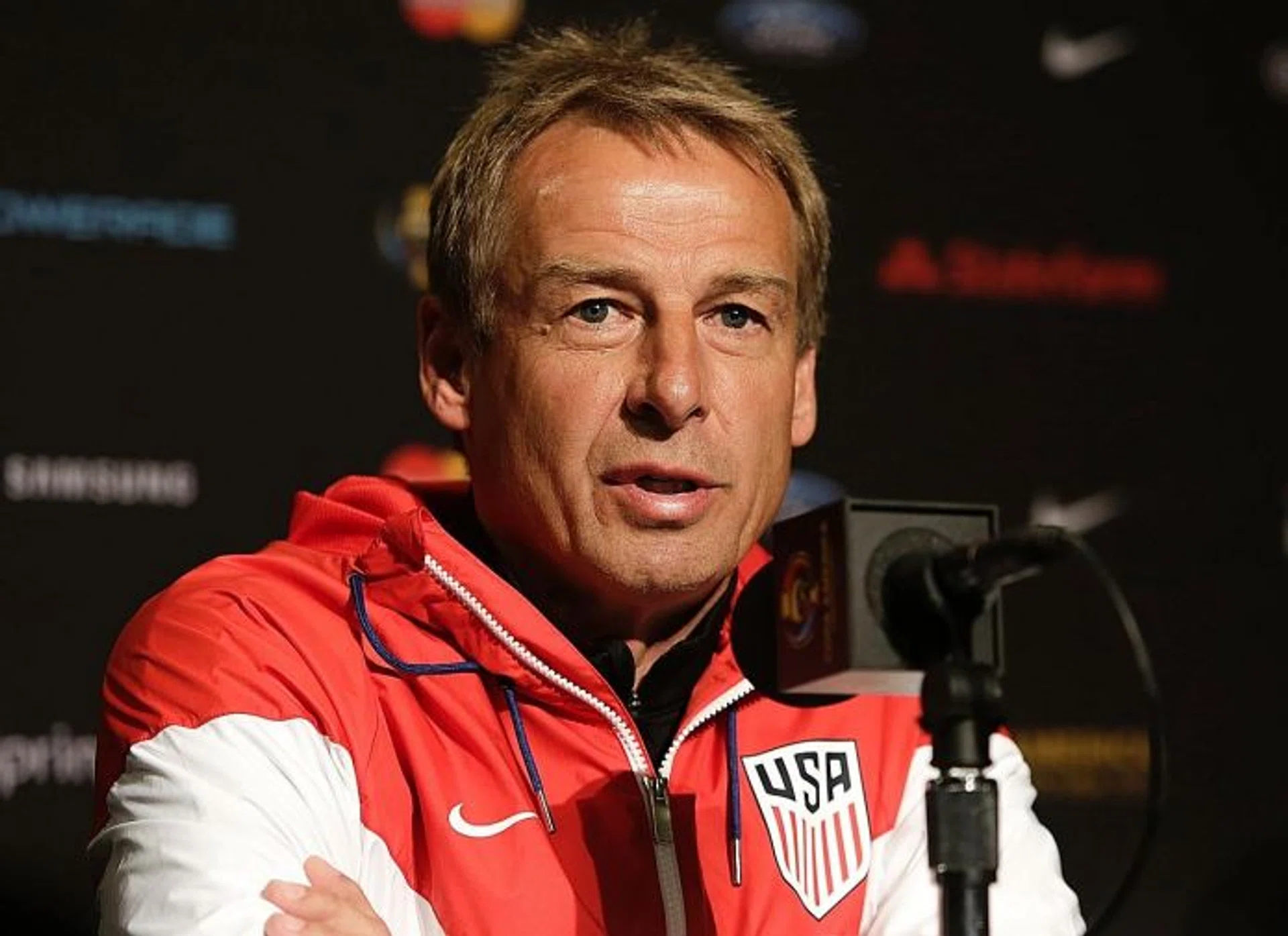 SEMIS THE TARGET: United States coach Juergen Klinsmann (above) will attain his pre-tournament target of reaching the semi-finals with a victory over Ecuador, whom the US beat 1-0 in a warm-up friendly last month.