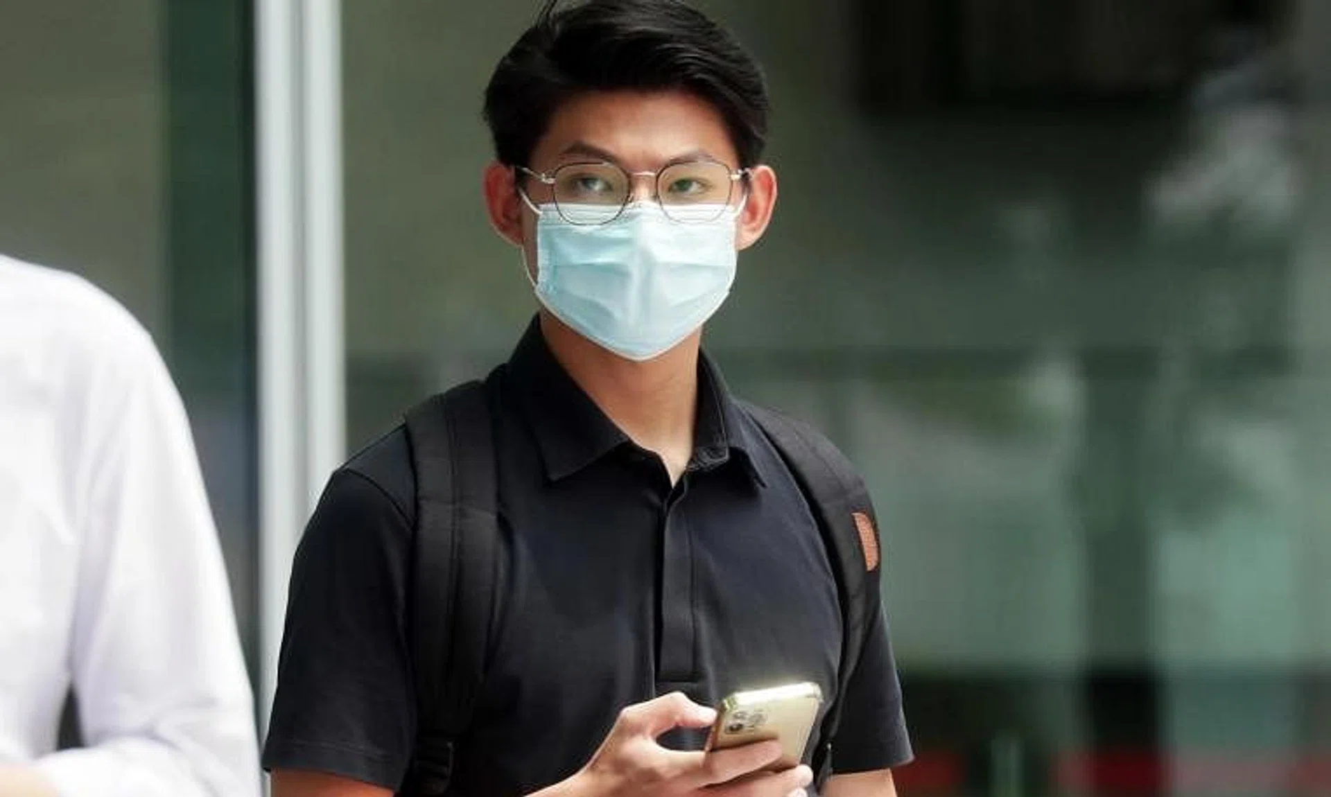 Lee Hern Sing at State Courts on March 22, 2022. As part of the sentence he has to perform 40 hours of community service.