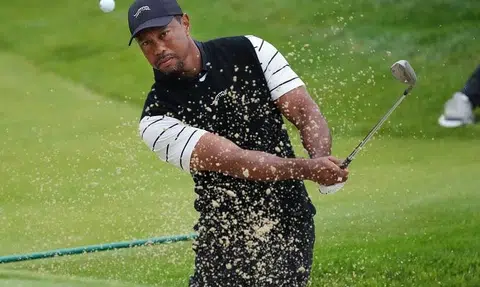 Woods says body okay ahead of third PGA at Valhalla