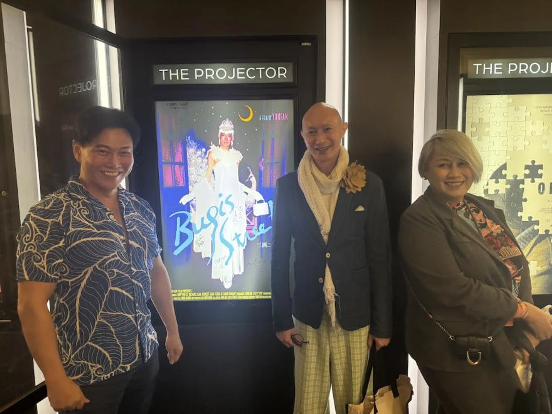 Ernest Seah (Lola), Matthew Foo (Dr. Toh), and Maria Jaafar (Zsa Zsa) reunited for a screening of landmark film Bugis Street and offered audiences a candid glimpse into the making of the film.
