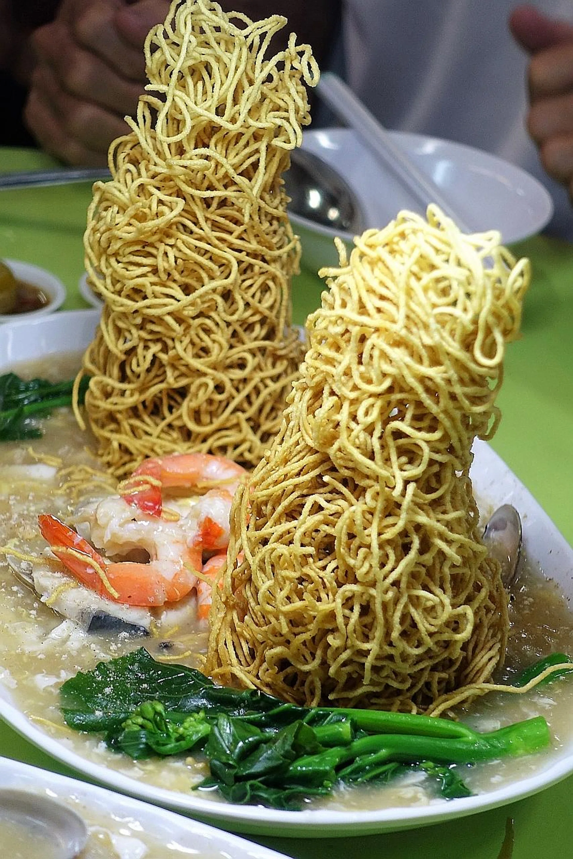 The Crispy Noodle (above). 
