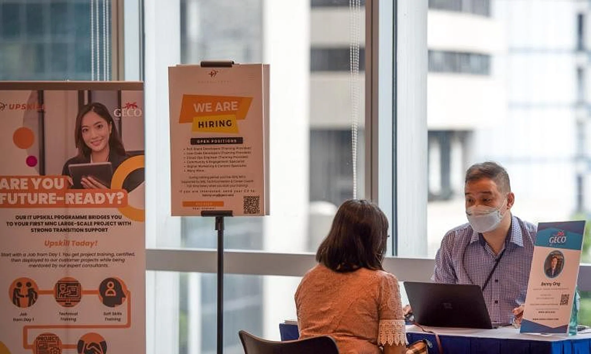 The number of part-time jobs has increased significantly, especially in retail, F&B and hospitality sectors, to cater to the seasonal surge.