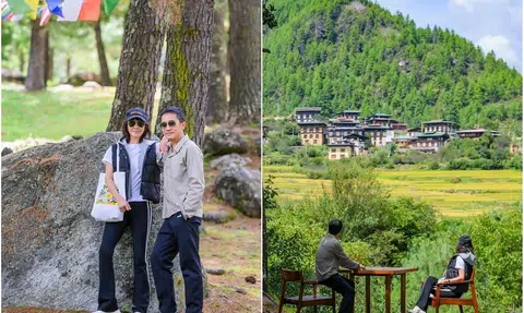 Tony Leung, Carina Lau revisit Bhutan wedding spot after 16 years