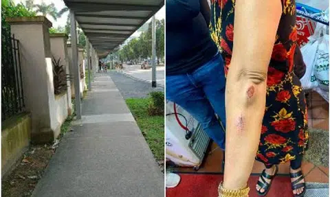 Man convicted after kicking woman in chest
