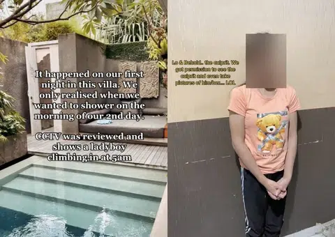 Burgled in Bali: Singapore couple on honeymoon wake up to find their villa broken into
