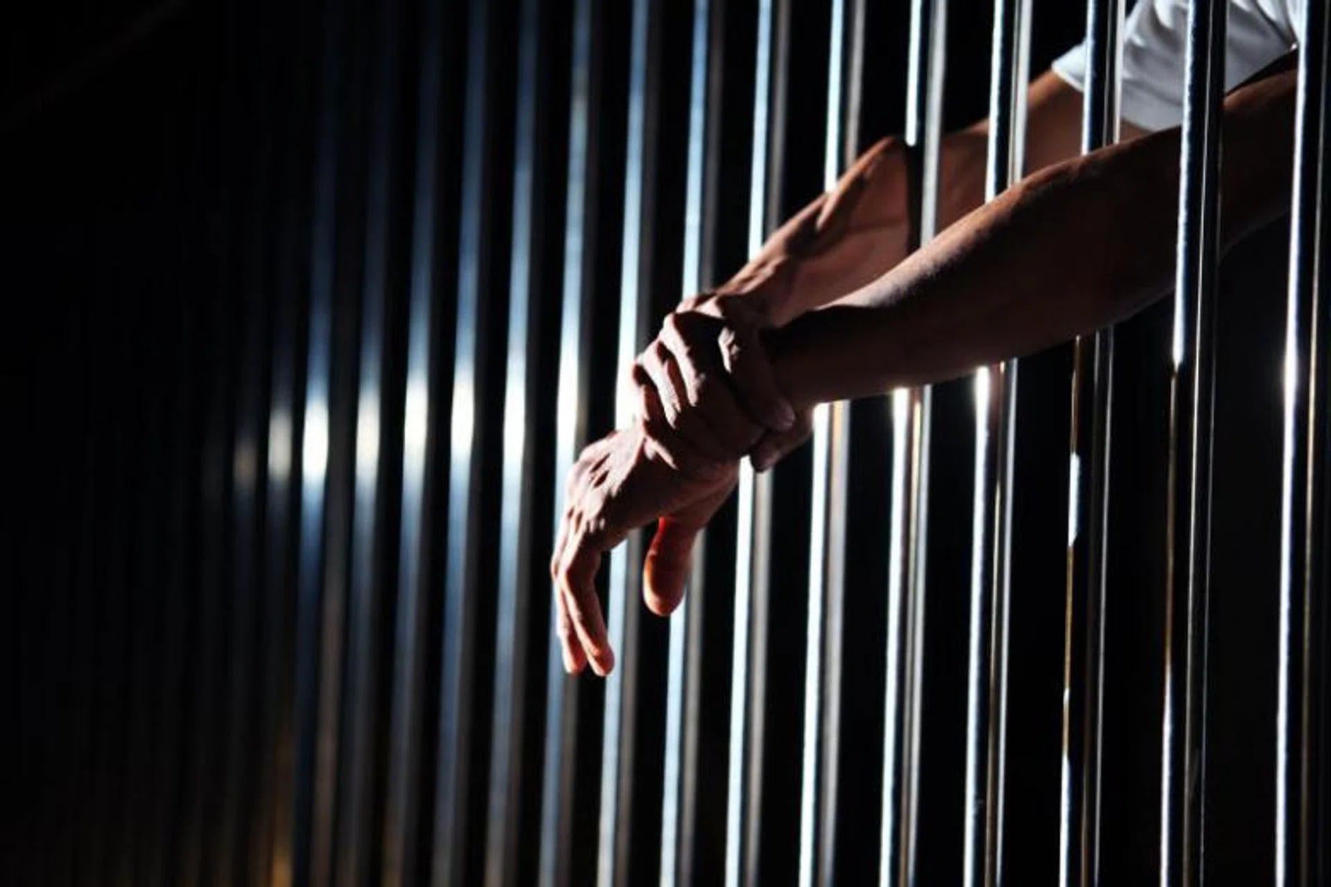 Sijesh Asogan was sentenced to 2½ years’ jail and four strokes of the cane after he pleaded guilty to a rioting charge.