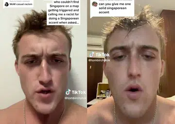 Former expat refutes accusations of racism after attempt at Singlish on TikTok