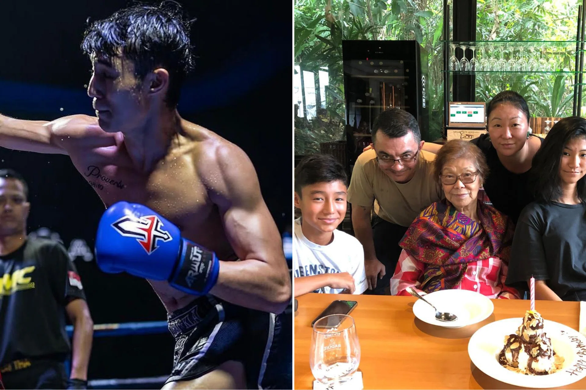 “I liked the fact that people were scared to fight me,” he admitted. 