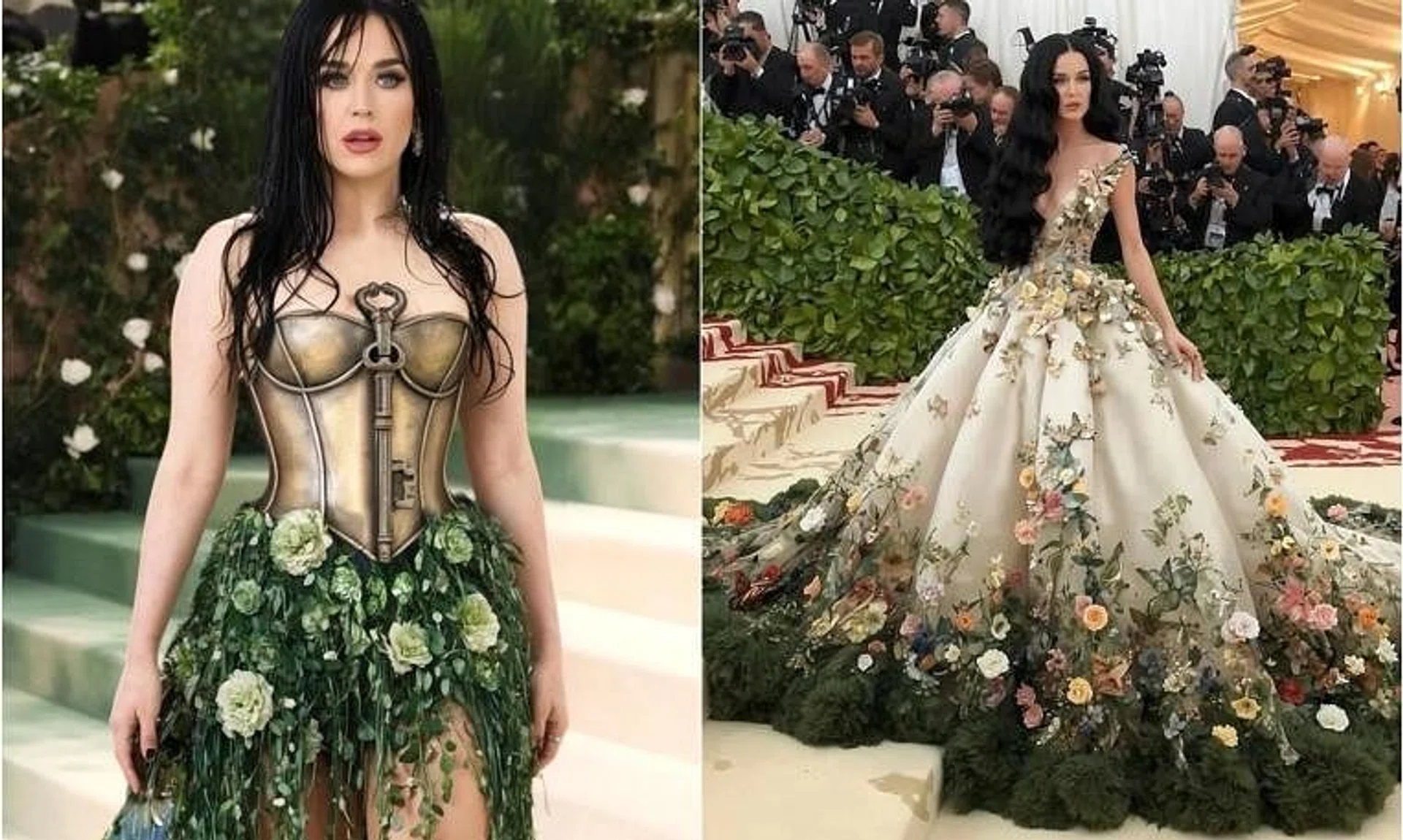 Katy Perry posted AI-generated fake images of herself pretending to attend the Met Gala in New York.