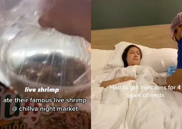 Raw seafood in Phuket causes two Singaporeans to grapple with food poisoning