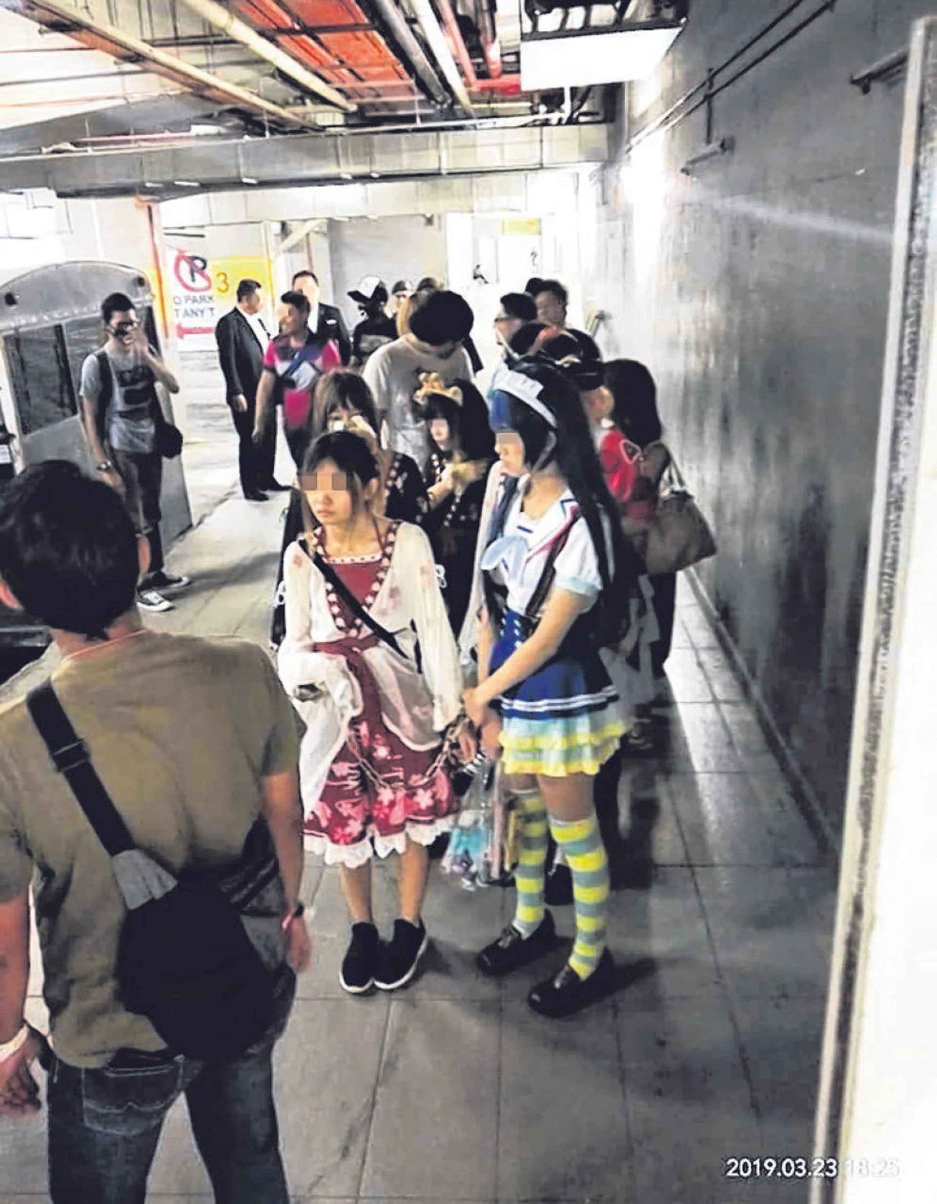 Three Singaporeans were among those detained.