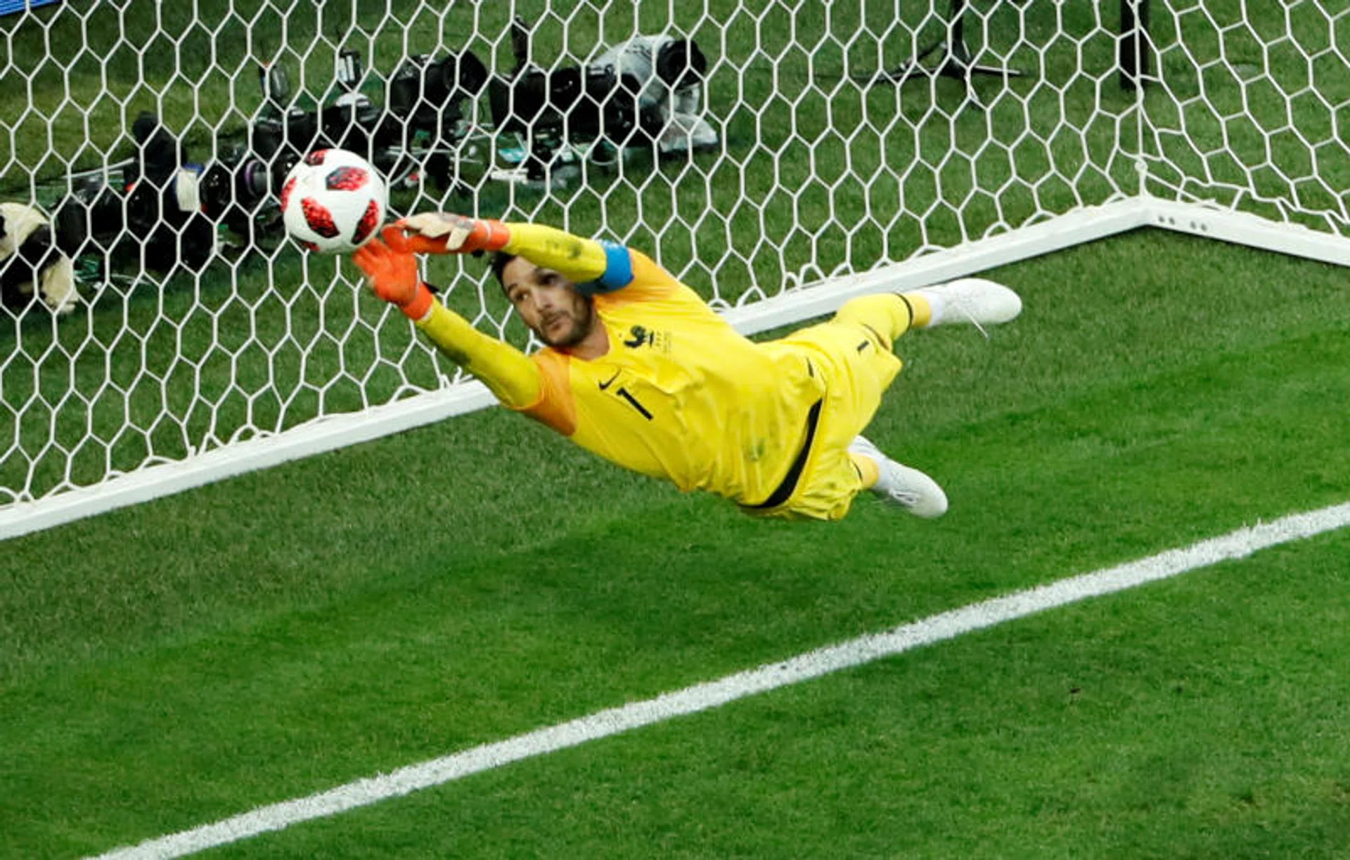 France goalkeeper Hugo Lloris insists they have no idea what is going on back home in the lead-up to the final.