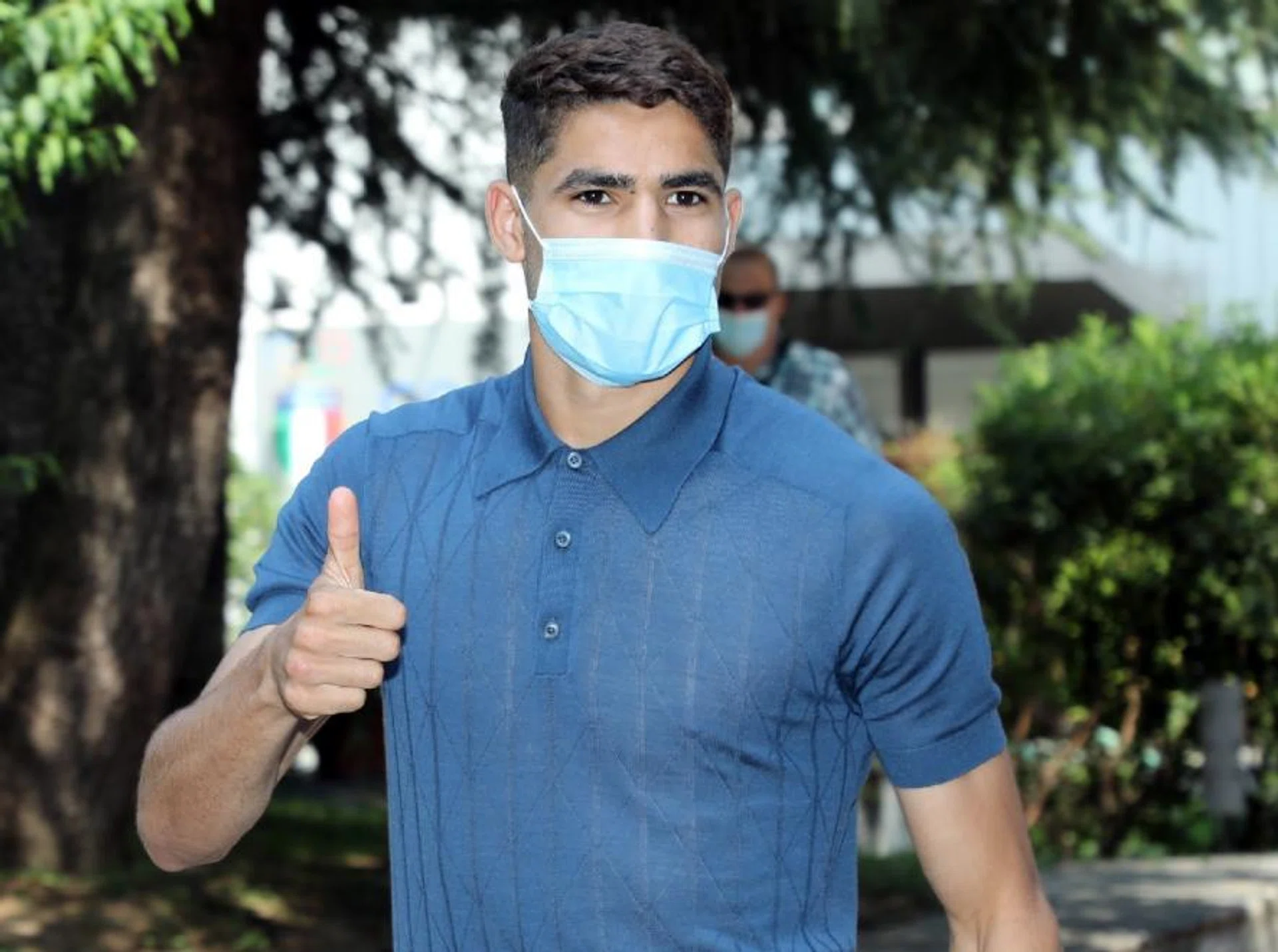 Fullback Achraf Hakimi spent the last two seasons on loan at Bundesliga side Borussia Dortmund.