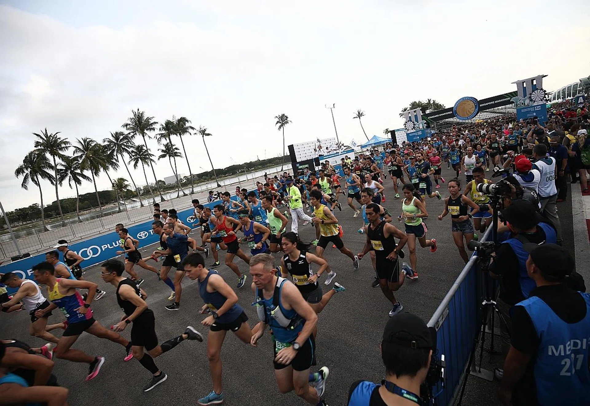 Last year's StanChart Marathon drew 50,000 participants. 