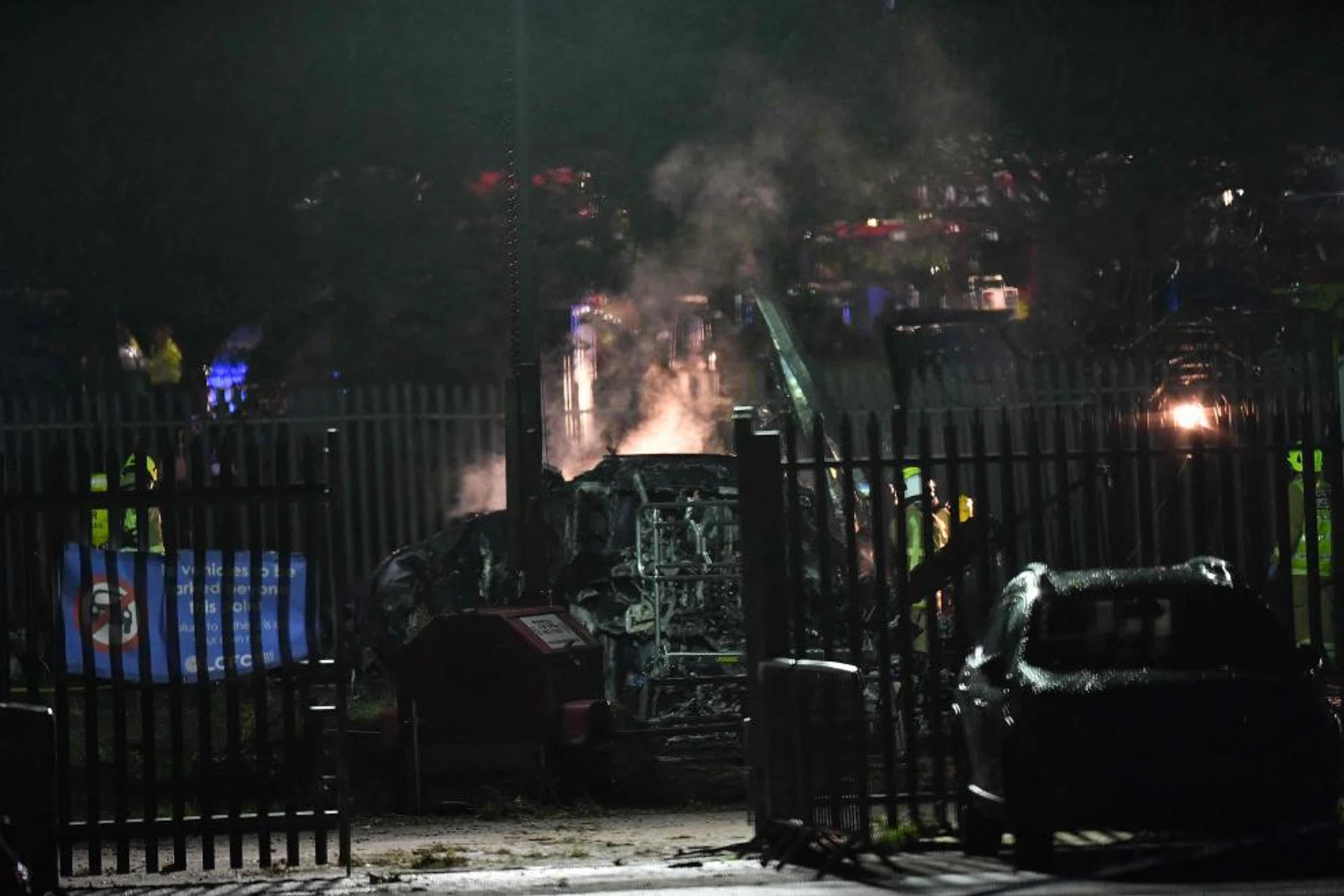 The helicopter belonging to Leicester owner Vichai Srivaddhanaprabha crashed moments after it left from the middle of the pitch at the King Power Stadium.