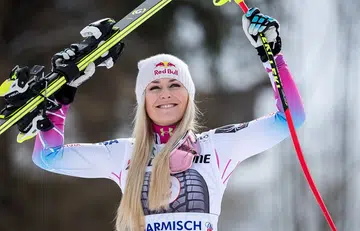 Vonn warms up for Winter Olympics with win