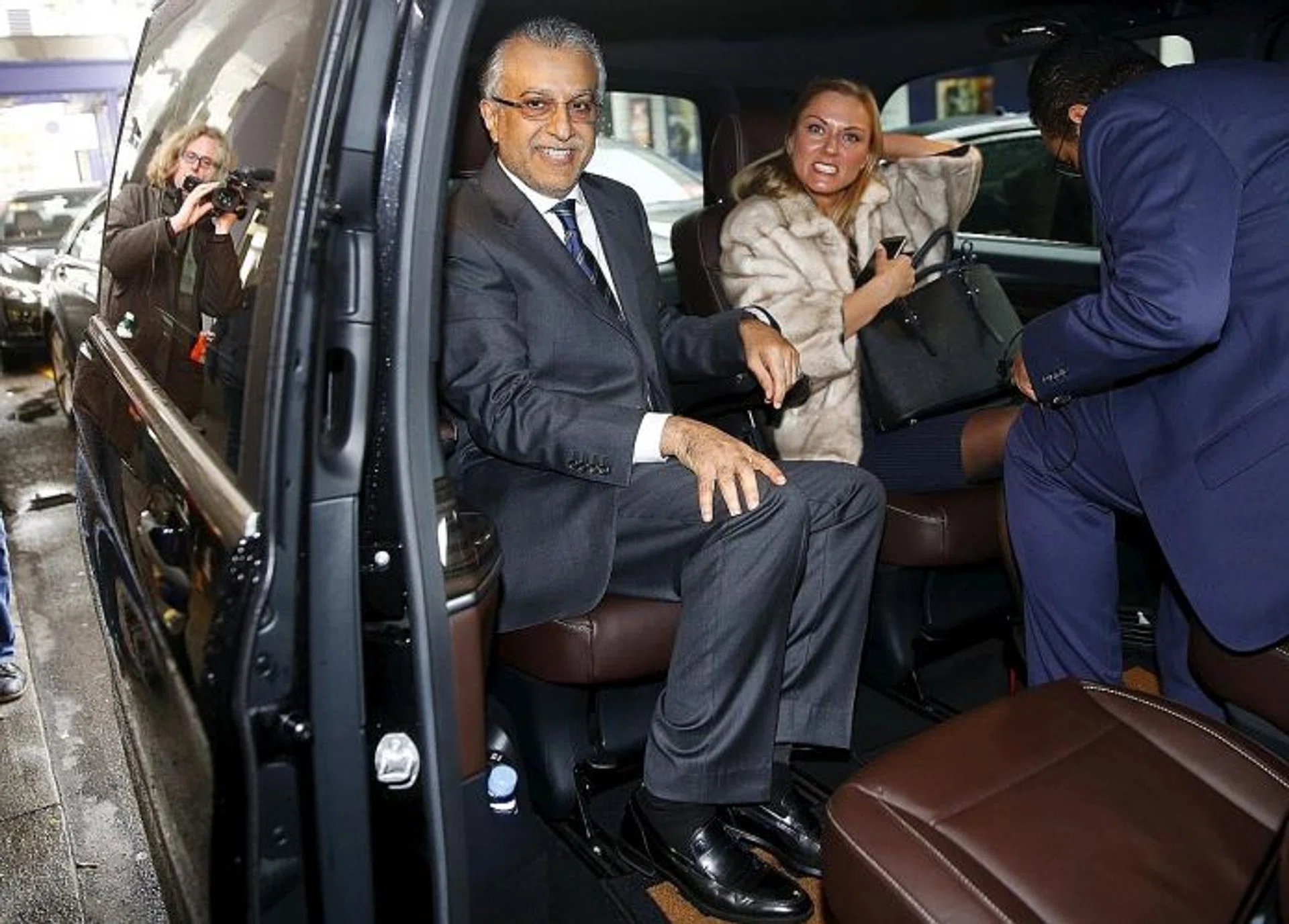 Sheikh Salman is very confident about tomorrow’s (today’s) vote. — A spokesman for Bahrain’s Sheikh Salman Ibrahim Al-Khalifa (below left)
