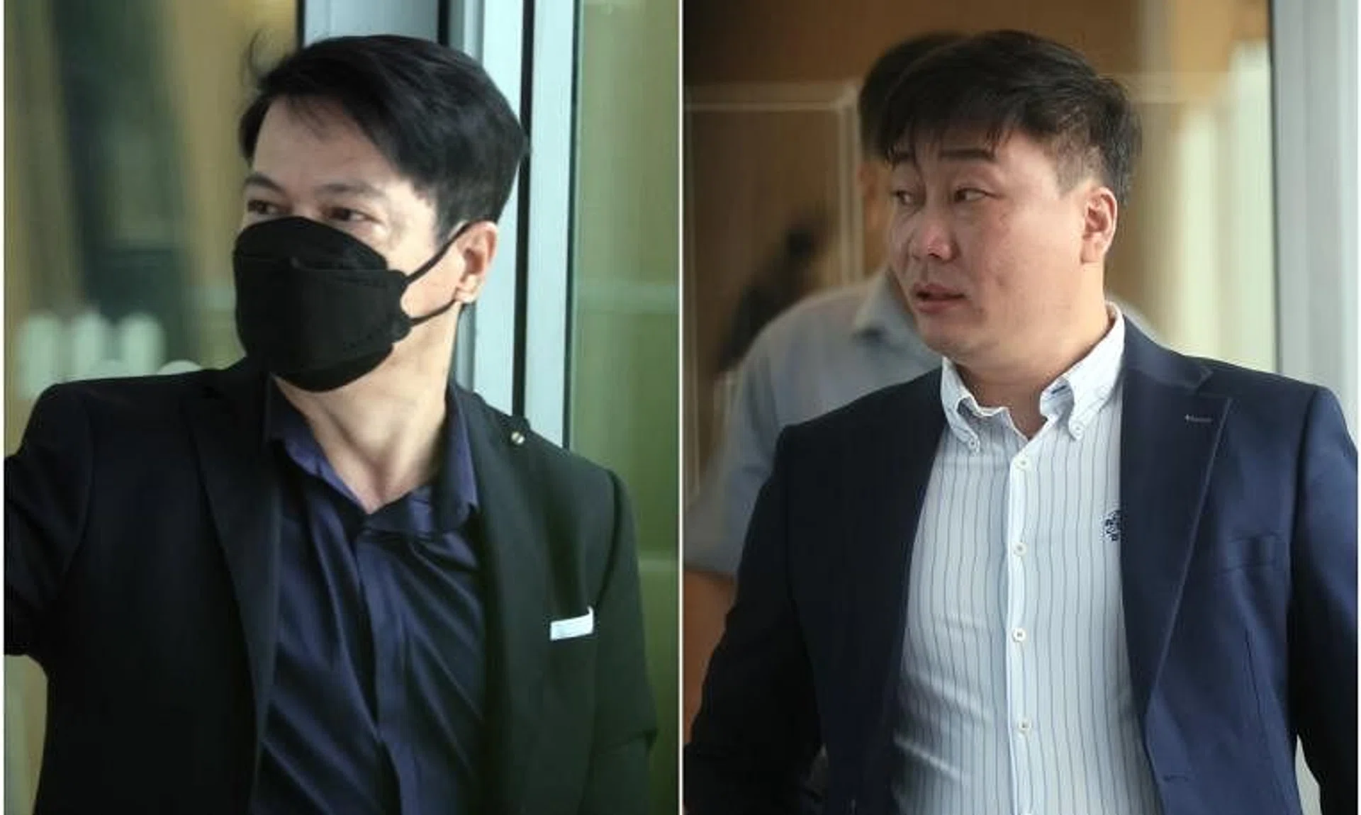 Low Lee Soon (left) is accused of accepting bribes worth $160,000 in the form of cash loans from Xu Zhiping.