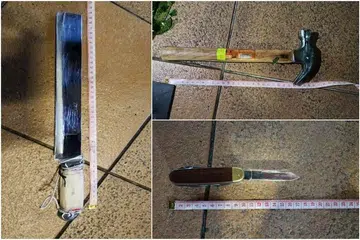 61-year-old man charged with carrying offensive weapon in public