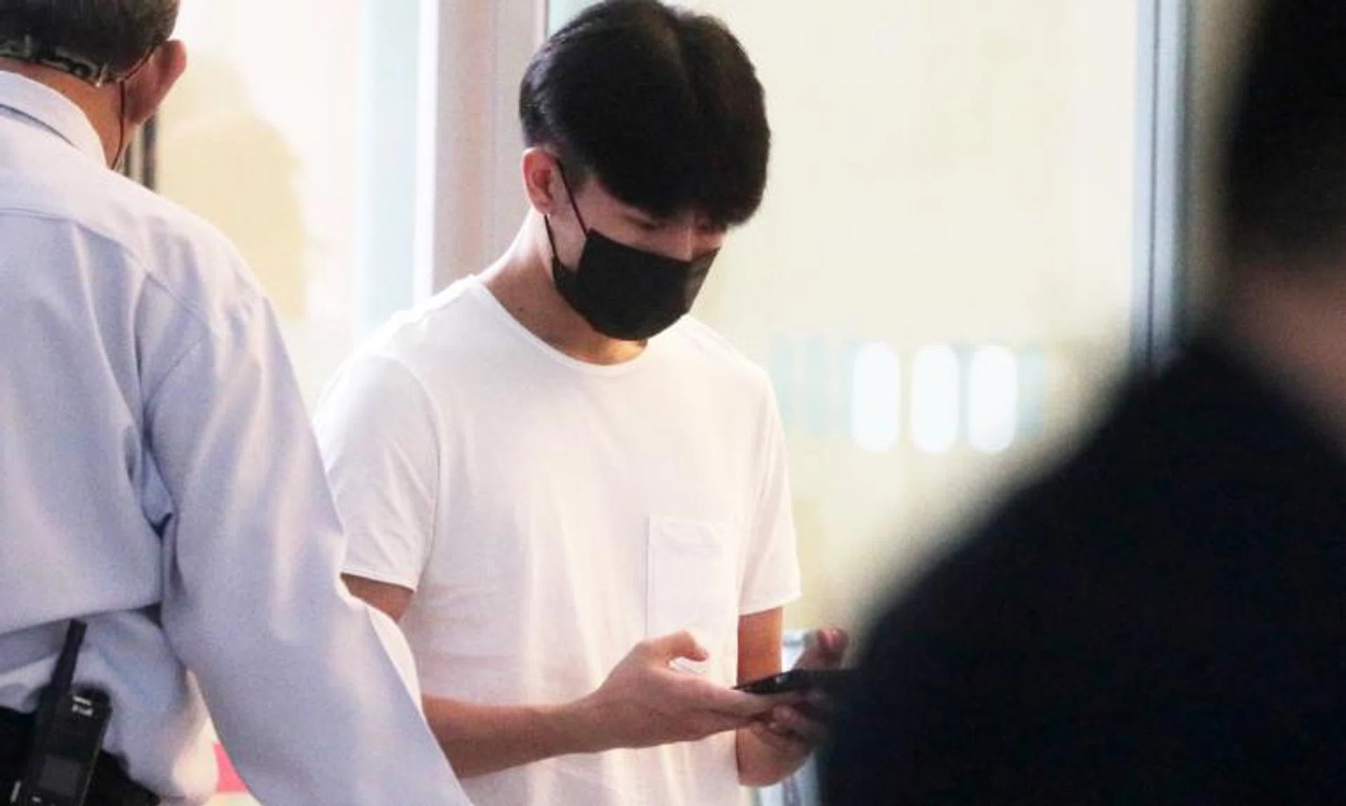 Terry Tong Hong Zhi admitted to attempted robbery on March 10, 2022.