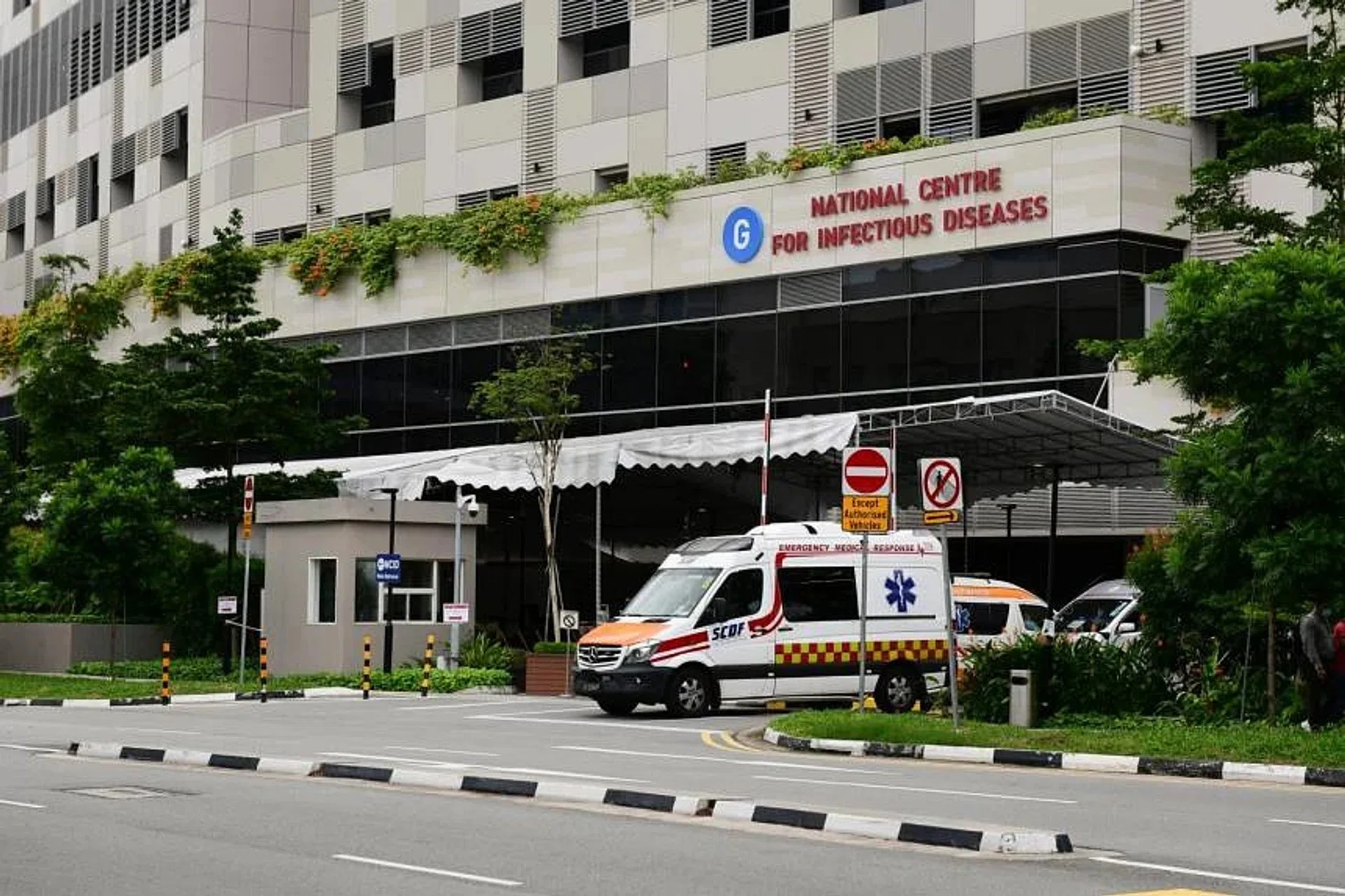 The patient is currently warded at NCID and his condition is stable. 
