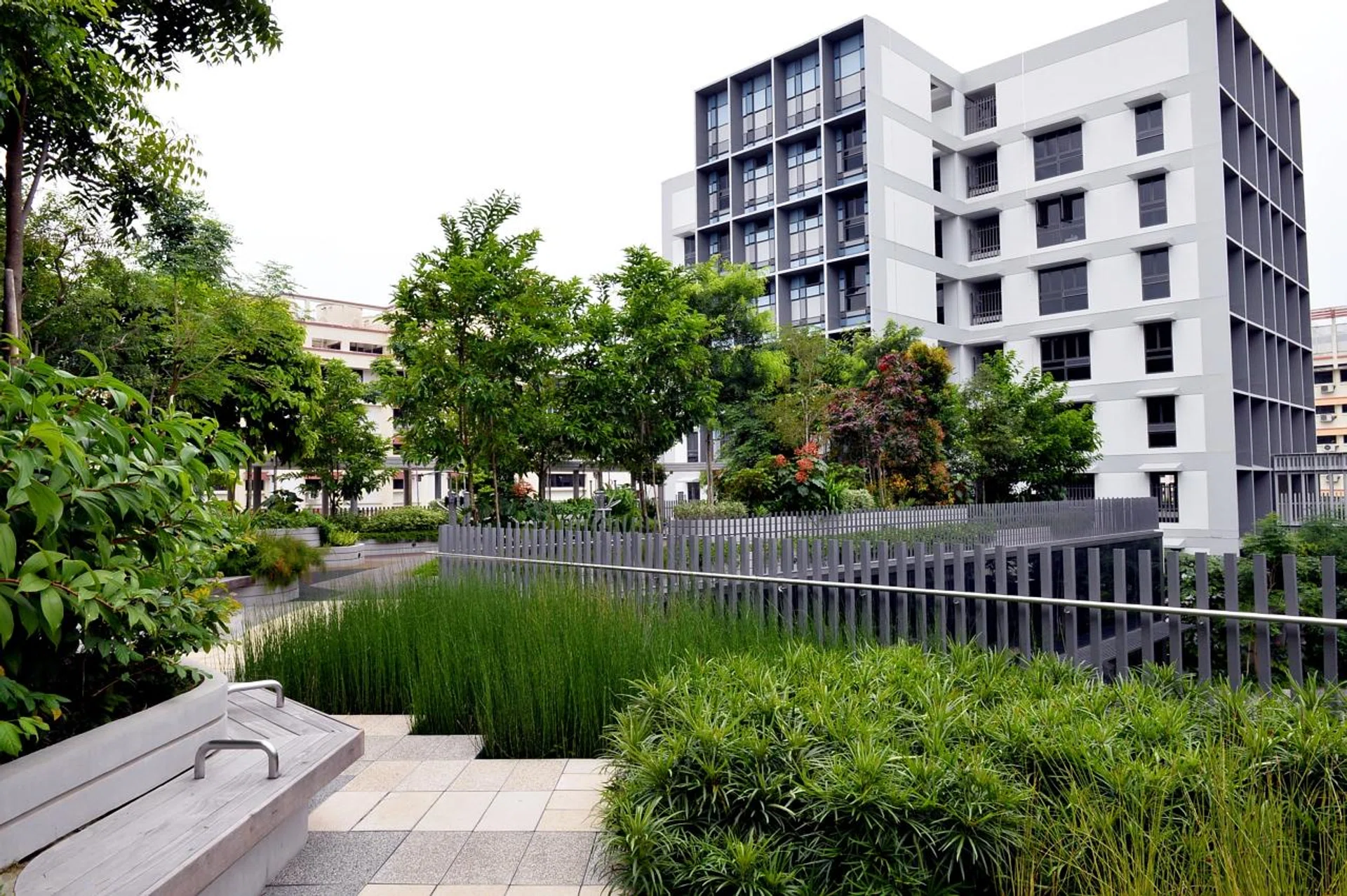 The Kampung Admiralty complex, which opened on May 12, features community services, medical facilities and shared spaces. 