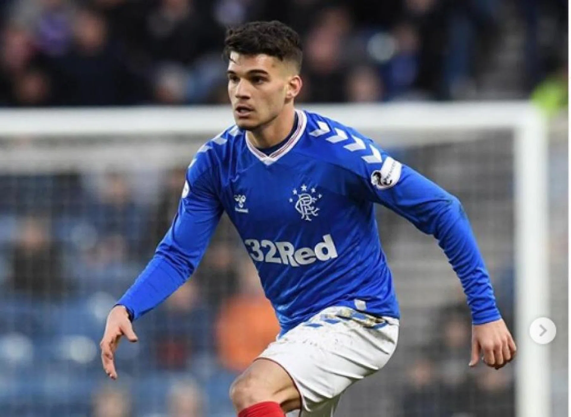 Rangers midfielder Ianis Hagi, on loan from Genk, is the son of Romania great Gheorghe.