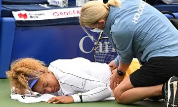 Osaka retires in Toronto opener with back pain