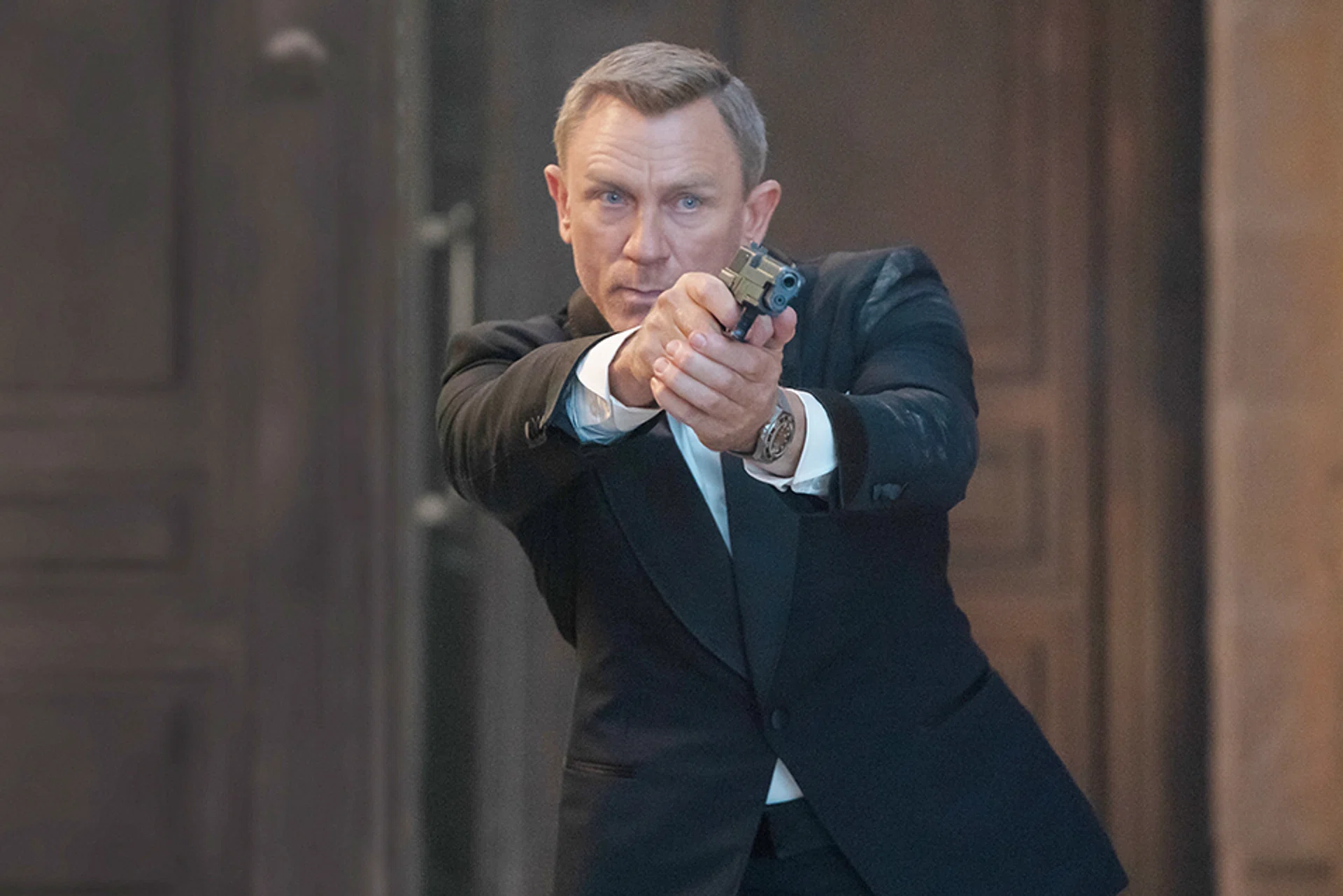 Daniel Craig as James Bond in No Time To Die