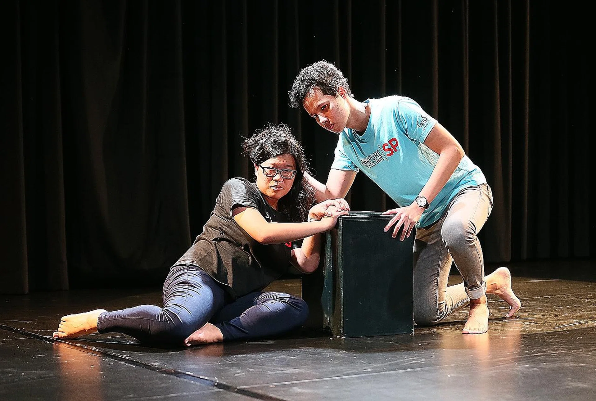 Miss Jasmine Chew and Mr Jason Tan. 