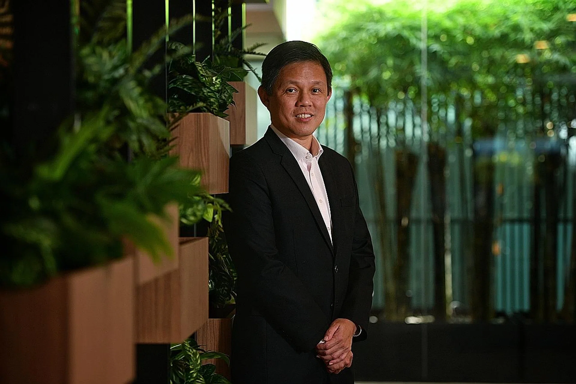 Mr Chan Chun Sing addressed educators at MOE's Teachers' Conference and ExCEL Fest.  