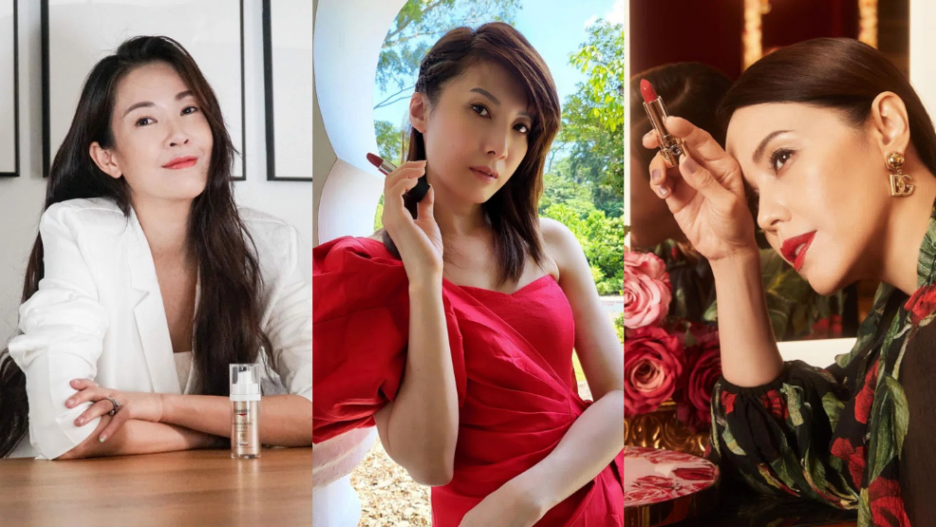 Looking for a new serum, lippie or facial cleanser? Local celebs share their current favourite products.