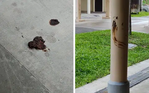 Tampines resident raises a stink about faeces in void deck
